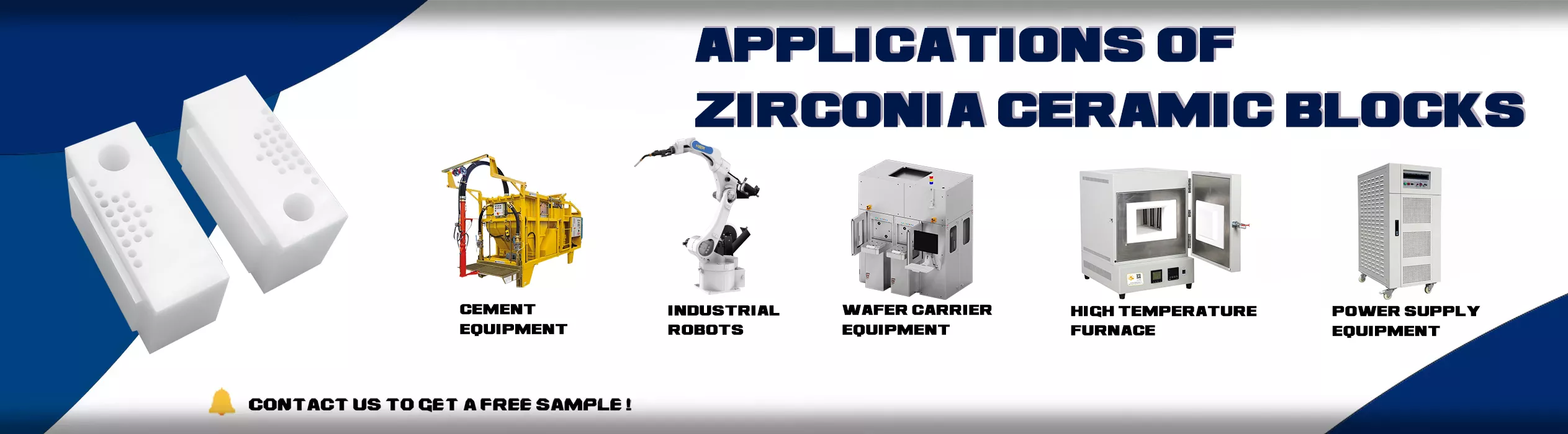 Applications of zirconia ceramic blocks
