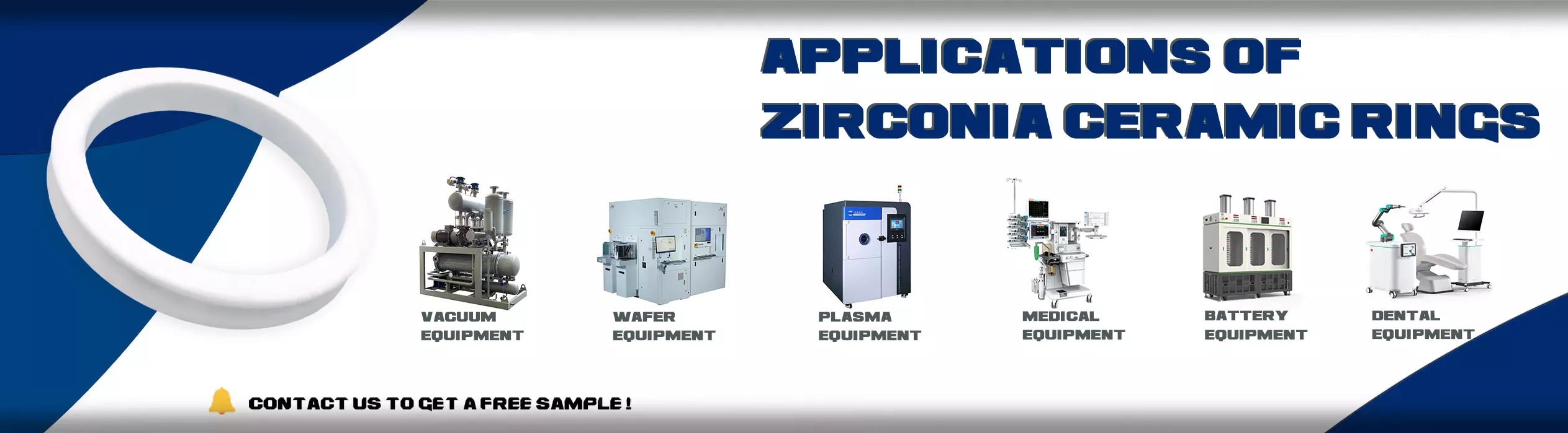 Applications of zirconia ceramic rings