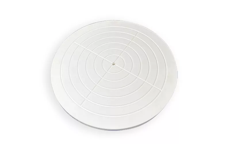 Ceramic disks for semiconductors