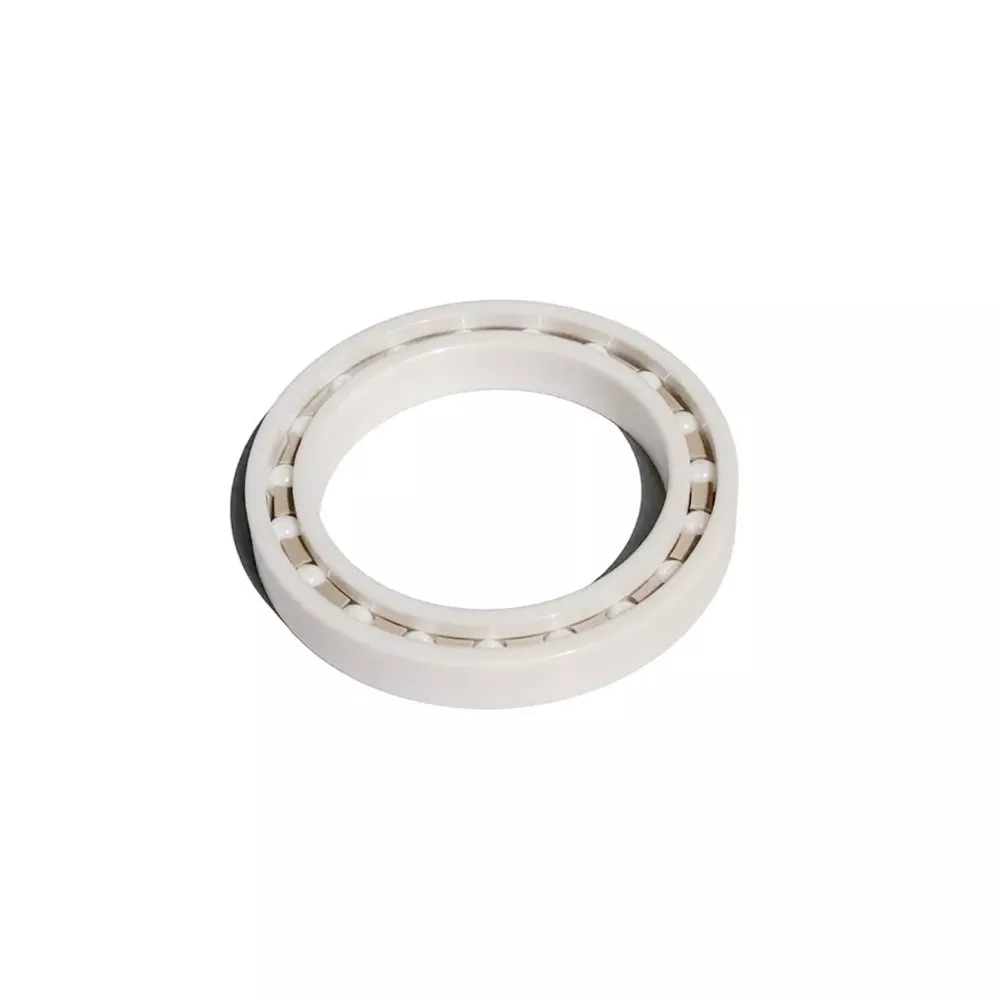 High-speed zirconia ceramic bearing for electrical insulation and low friction performance