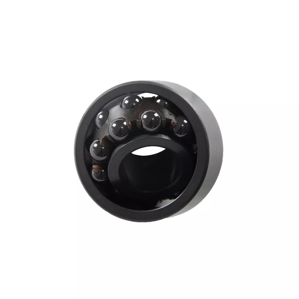 Lightweight silicon nitride ceramic ball bearing with excellent thermal shock resistance