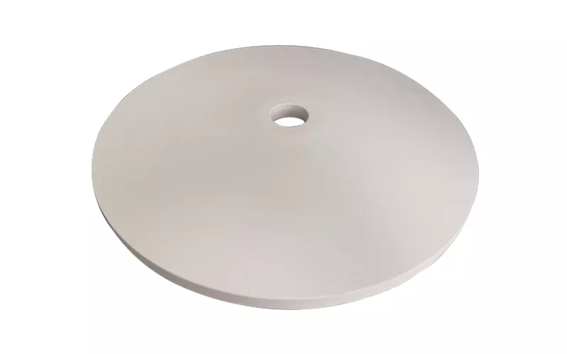 Wear-resistant ceramic disc