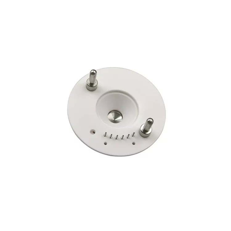 Ceramic heating plate base