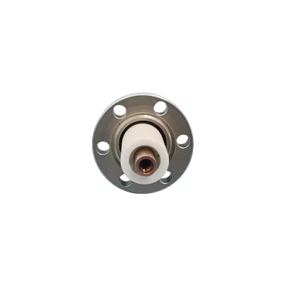High-voltage vacuum feedthrough
