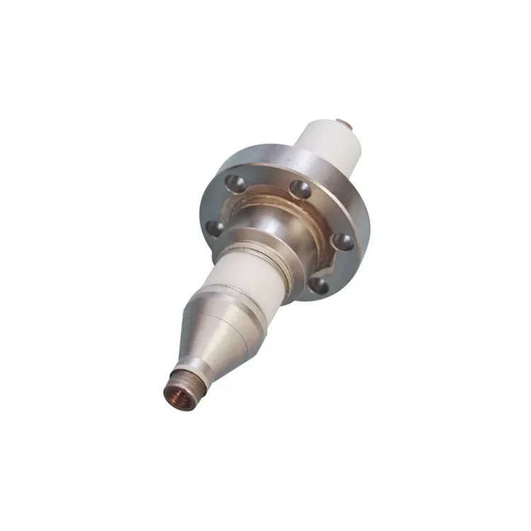 High-voltage vacuum feedthrough