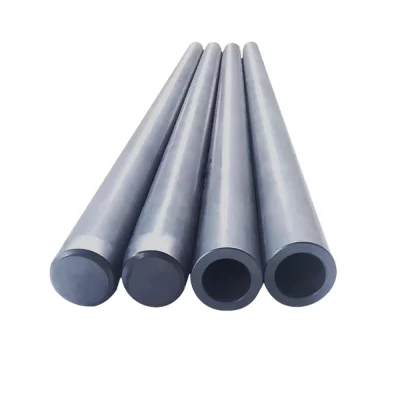 Silicon carbide thermocouple protection tube