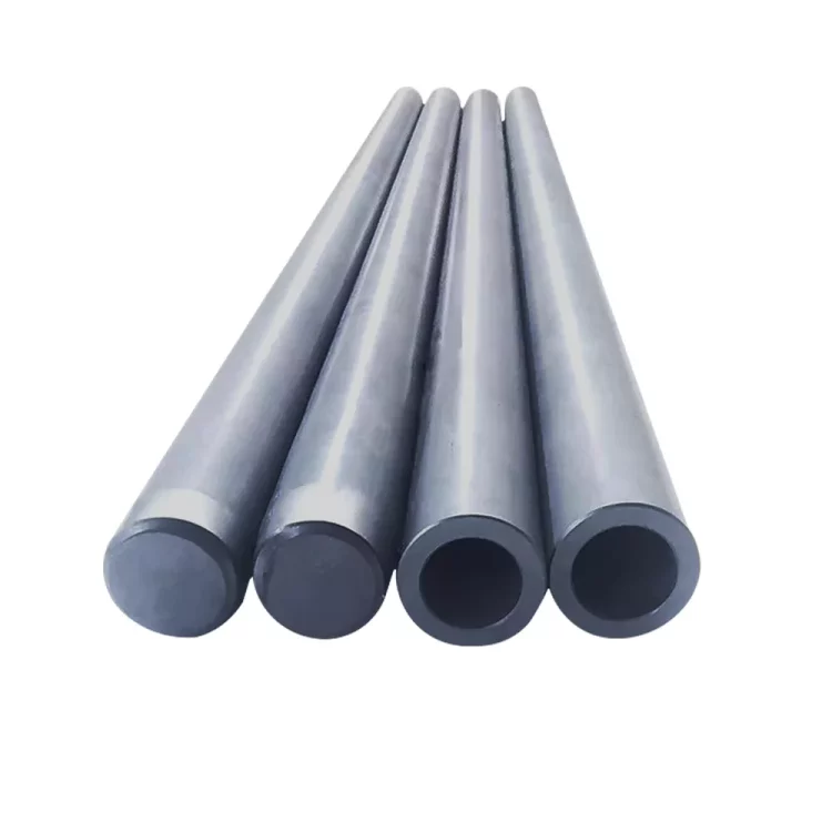 Silicon carbide thermocouple protection tube