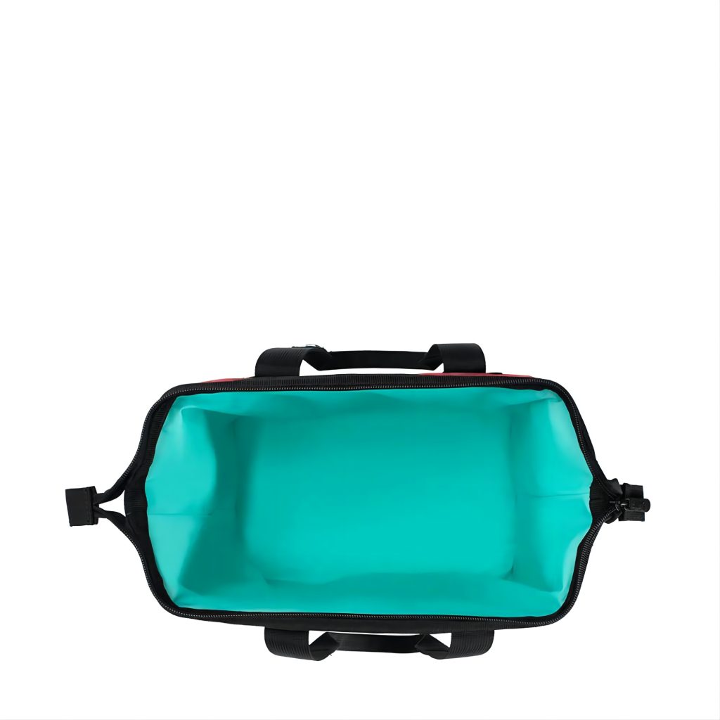 swig-life-signature-packi-12-personal-cooler-buffalo-plaid-overhead-open