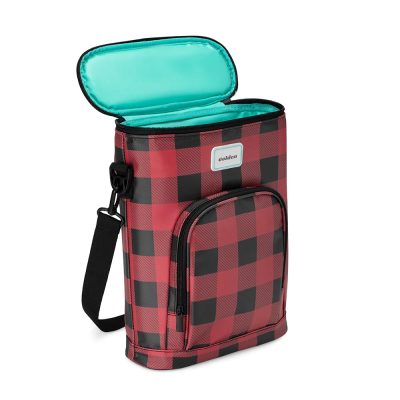 swig-life-signature-slingi-crossbody-cooler-buffalo-plaid-front-open