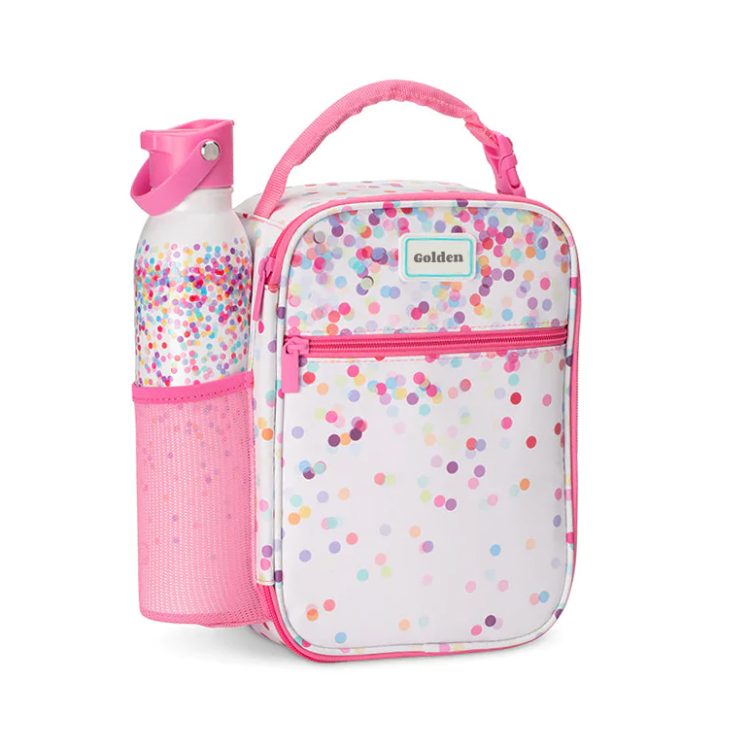 swig-life-signature-boxxi-lunch-bag-confetti-front-with-water-bottle