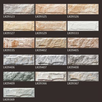 Matt Ceramic Wall Tile Stone Look Noise Look 90*300mm