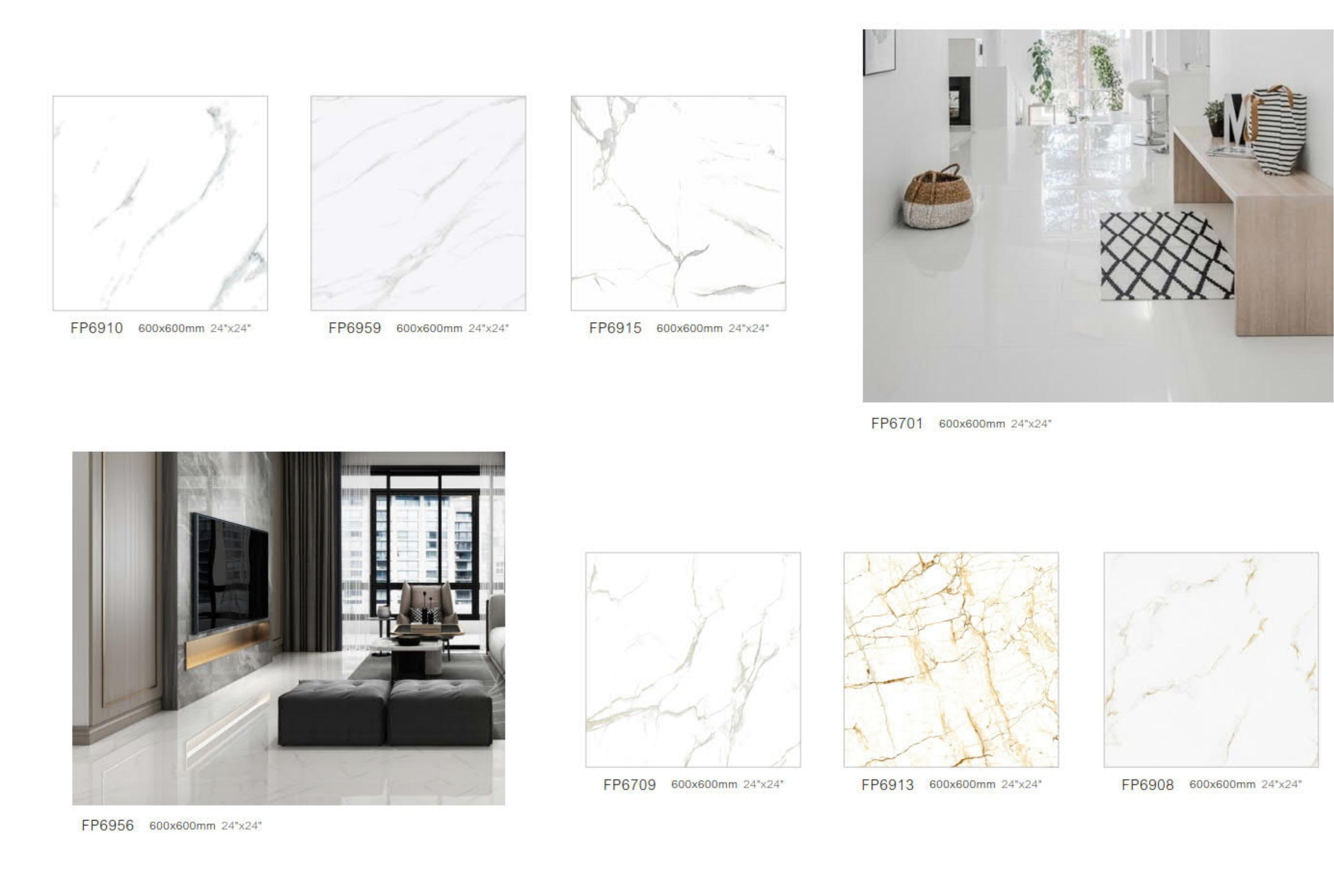 white ceramic flooring