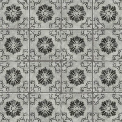 gray patterned Wall Tile