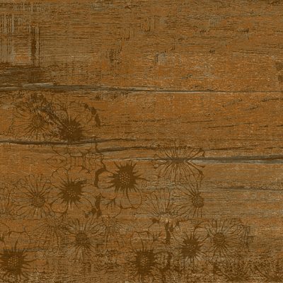 Ceramic Floor Tile Wood Stamp Customized Flower Pattern Crown Print