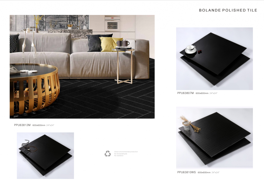 Black Ceramic Tile