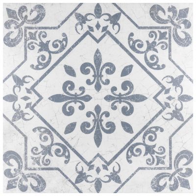 blue gray ceramic tile