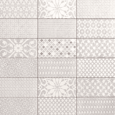 200*100MM Brick & Metro Menfis Tebas Grey Wall and Floor matte ceramic Tile