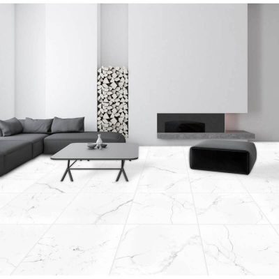 60*60cm Metro white glossy ii ceramic tile lighthouse la belle purity polished satori hudson brilliant white glossy marble art wave polished wall and floor tile