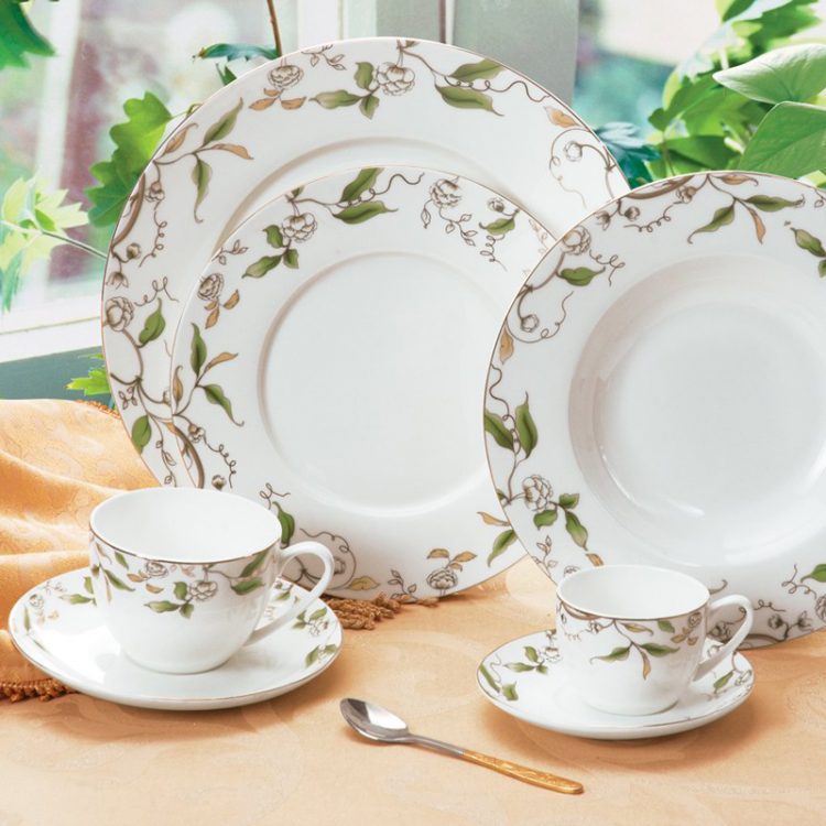 bone china dessert plates
