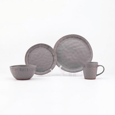 reactive stoneware dinnerware set
