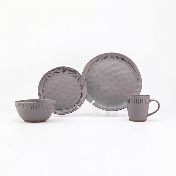 reactive stoneware dinnerware set