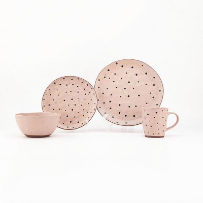 reactive stoneware dinnerware set