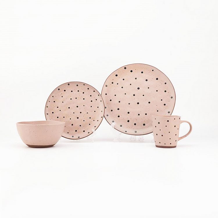 reactive stoneware dinnerware set