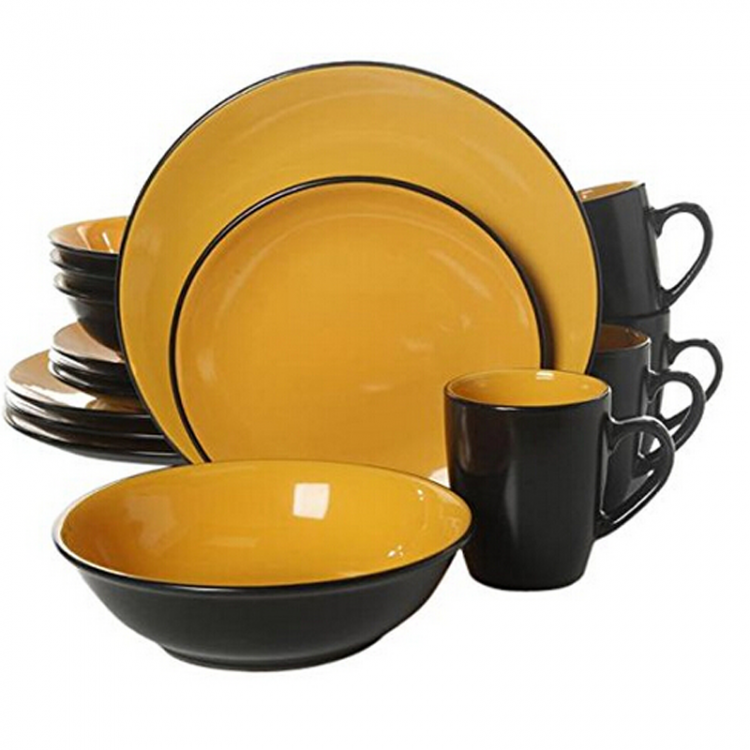 Reactive Glaze Stoneware Dinnerware set,