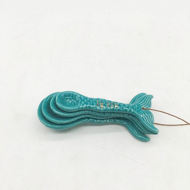 earthenware sauce spoon