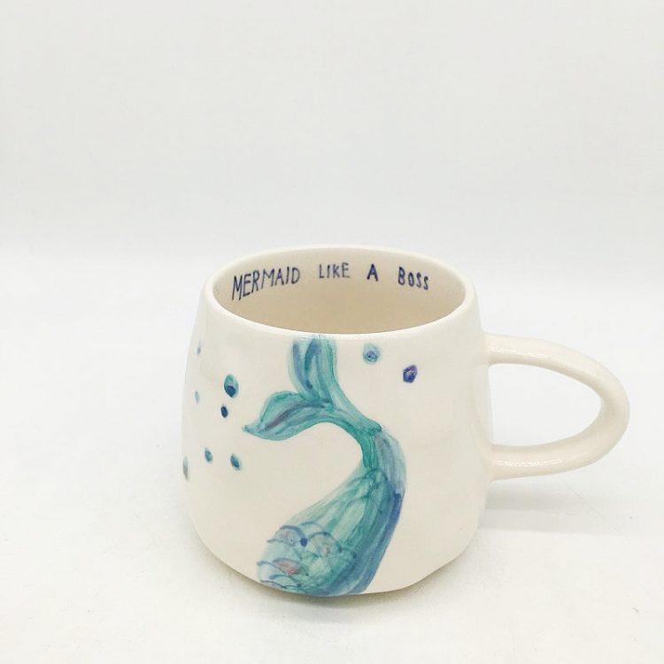 earthenware mug