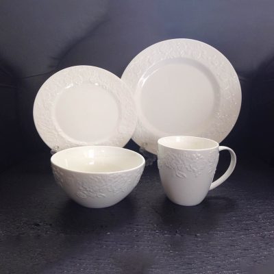 Antique Bone China Dinnerware Set