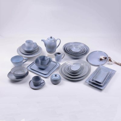 reactive stoneware dinnerware set