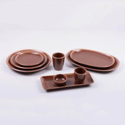 reactive stoneware dinnerware set