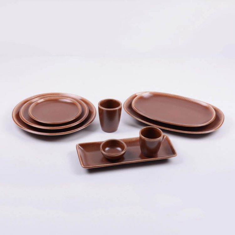 reactive stoneware dinnerware set