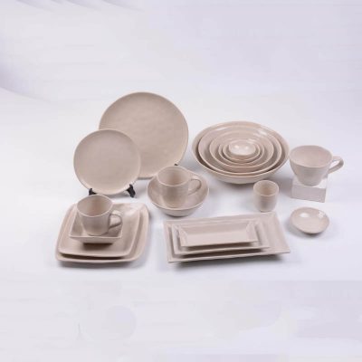reactive stoneware dinnerware set
