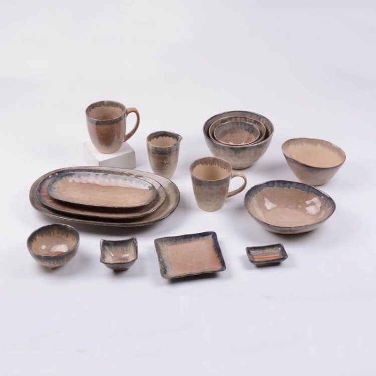 reactive stonewawre dinnerware set