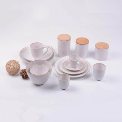 reactive stoneware dinnerware set