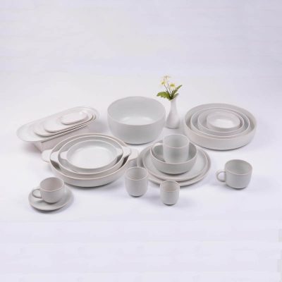 reactive stoneware dinnerware set