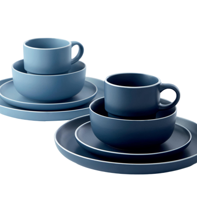 16 Piece Coupe Stoneware Dinner Set