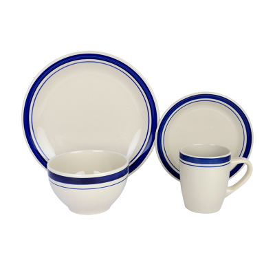 Stone Lain Coupe Dinnerware Set, Service For 8, Glossy