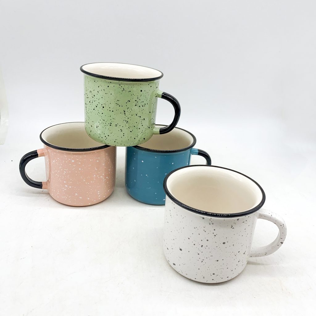 earthenware mug set