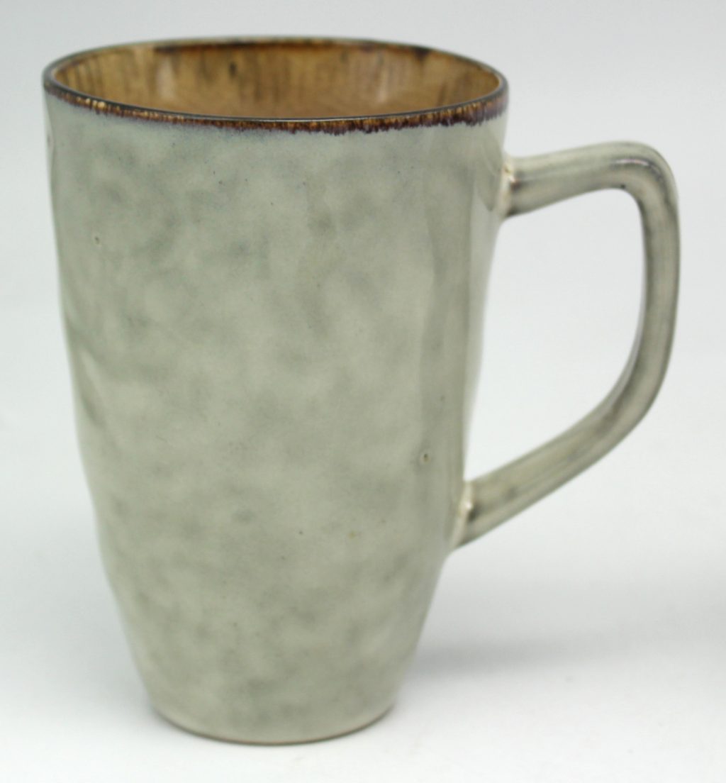 reactive coffee mug stoneware