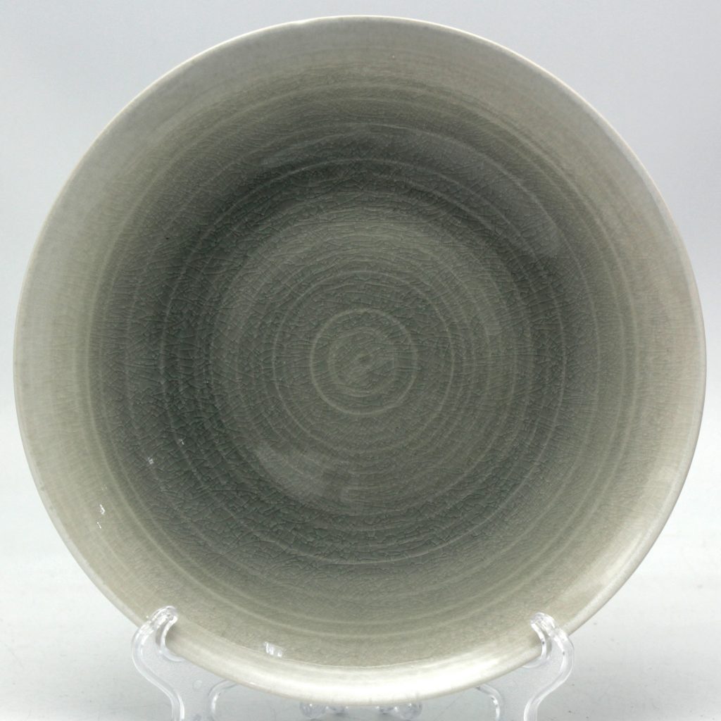 stoneware dinner plate reactive