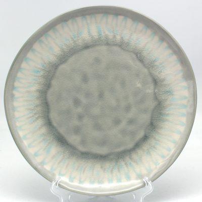 10.5 inch reactive glaze dinner plate