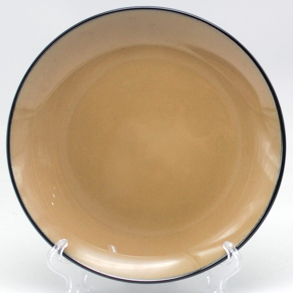 stoneware reactive dinner plate
