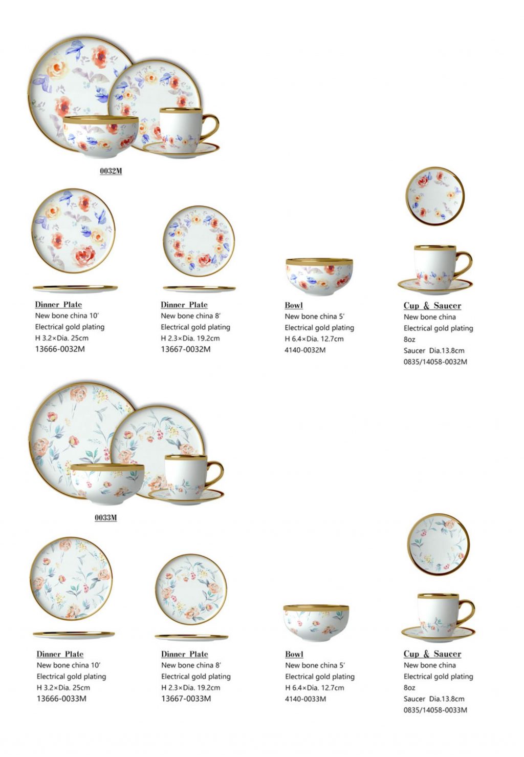 16-Piece unique Dinnerware Set royal