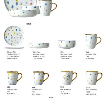 16-Piece place setting Dinnerware