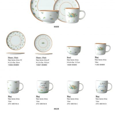 16-Piece rustic dinnerware set