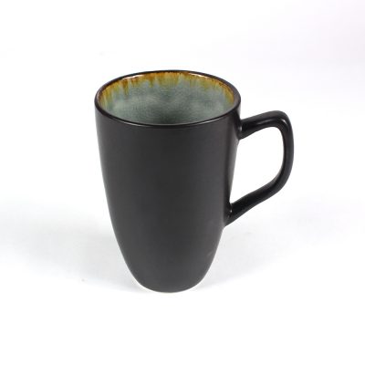 crackle glaze mug