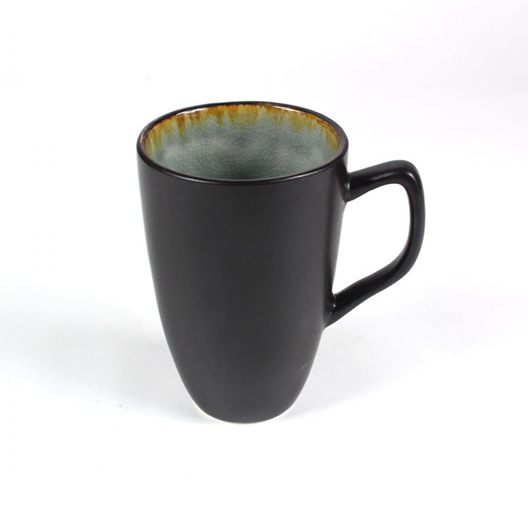 crackle glaze mug